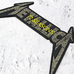 Нашивка тканая METALLICA - 72 SEASONS CHARRED LOGO CUT OUT (ofp-153) Нашивка тканая METALLICA - 72 SEASONS CHARRED LOGO CUT OUT (ofp-153)