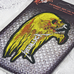 Нашивка тканая METALLICA - FLAMING SKULL CUT OUT (ofp-161)