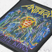 Нашивка тканая ANTHRAX - FOR ALL KINGS (ofp-171)
