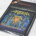 Нашивка тканая ANTHRAX - FOR ALL KINGS (ofp-171)