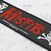 Нашивка тканая MISFITS - CROSS BONES (ofp-200)