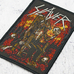 Нашивка тканая SLAYER - DEVIL ON THRONE (ofp-221) Нашивка тканая SLAYER - DEVIL ON THRONE (ofp-221)