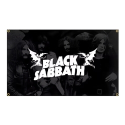 Прапор sfc-064 Black Sabbath (logo with band)