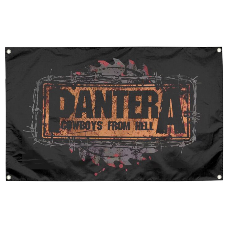 Флаг Pantera "Cowboys from Hell" sfc-066 Флаг Pantera "Cowboys from Hell" sfc-066