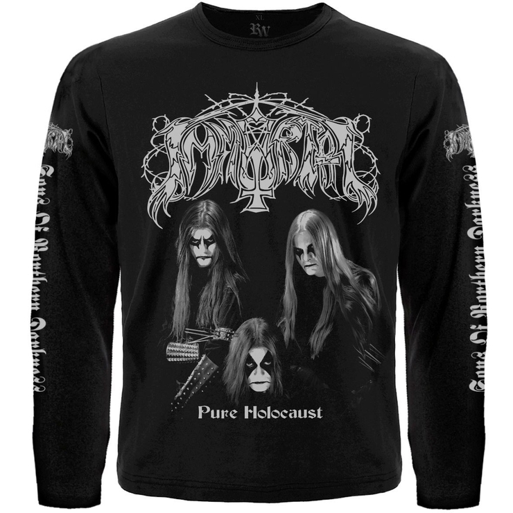 Футболка с длинным рукавом Immortal "Pure Holocaust" Футболка с длинным рукавом Immortal "Pure Holocaust"