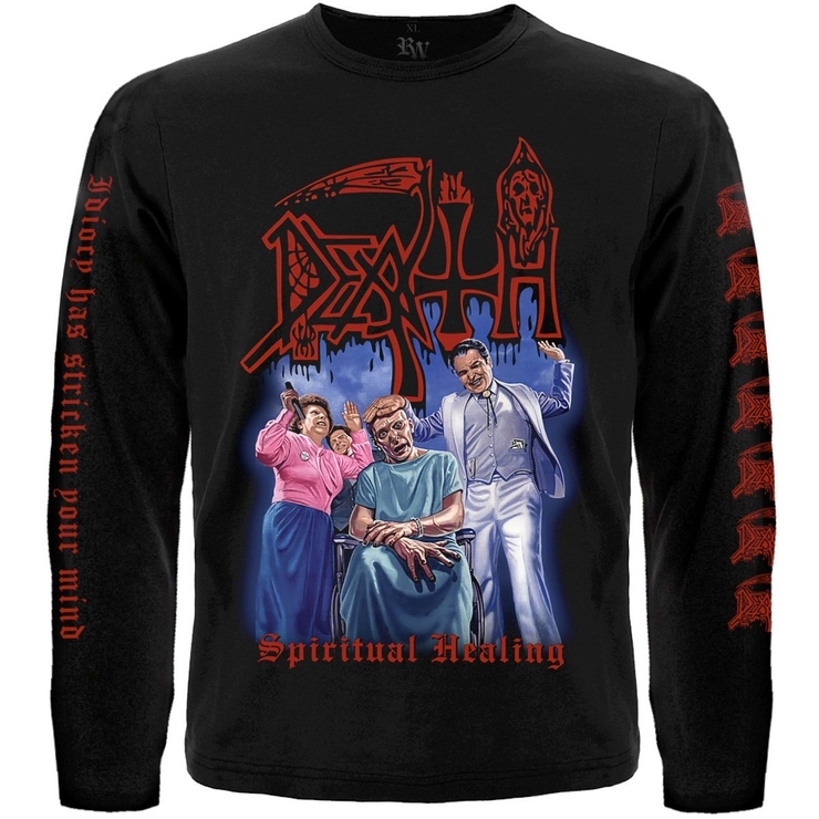 Футболка з довгим рукавом Death "Spiritual Healing"