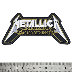 Нашивка Metallica "Master Of Puppets" (logo) Нашивка Metallica "Master Of Puppets" (logo)