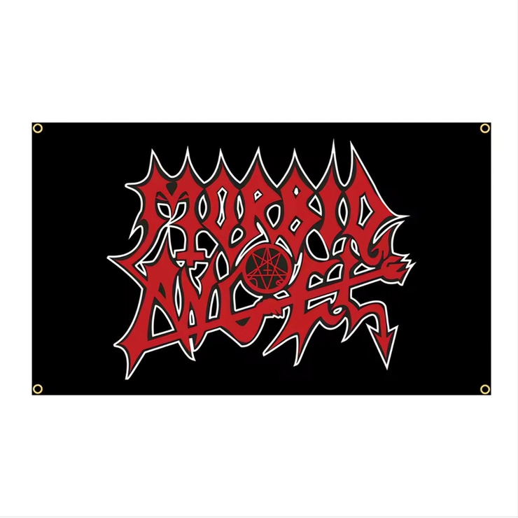 Прапор Morbid Angel (logo) sfc-068 Прапор Morbid Angel (logo) sfc-068
