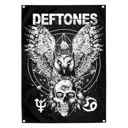 Прапор sfc-069 Deftones (Owl and Skull)
