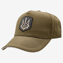 Бейсболка хаки с патчем Тризуб (uacp-005) Бейсболка хаки с патчем Тризуб (uacp-005)