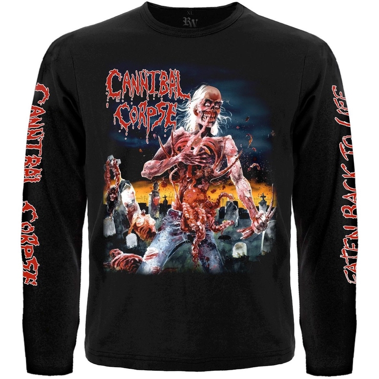 Футболка з довгим рукавом Cannibal Corpse "Eaten Back to Life"