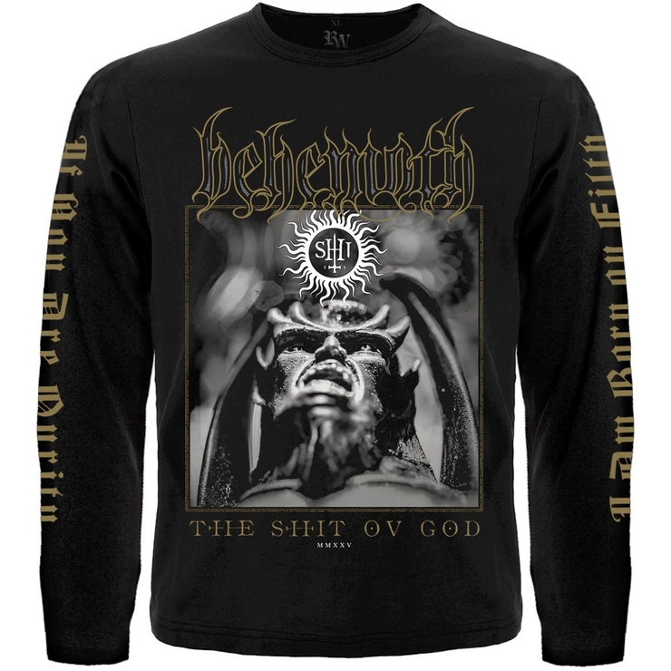 Футболка с длинным рукавом Behemoth "The Shit Ov God" Футболка с длинным рукавом Behemoth "The Shit Ov God"