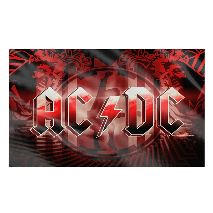Прапор AC/DC "Black Ice" sfc-070, настінний Прапор AC/DC "Black Ice" sfc-070, настінний