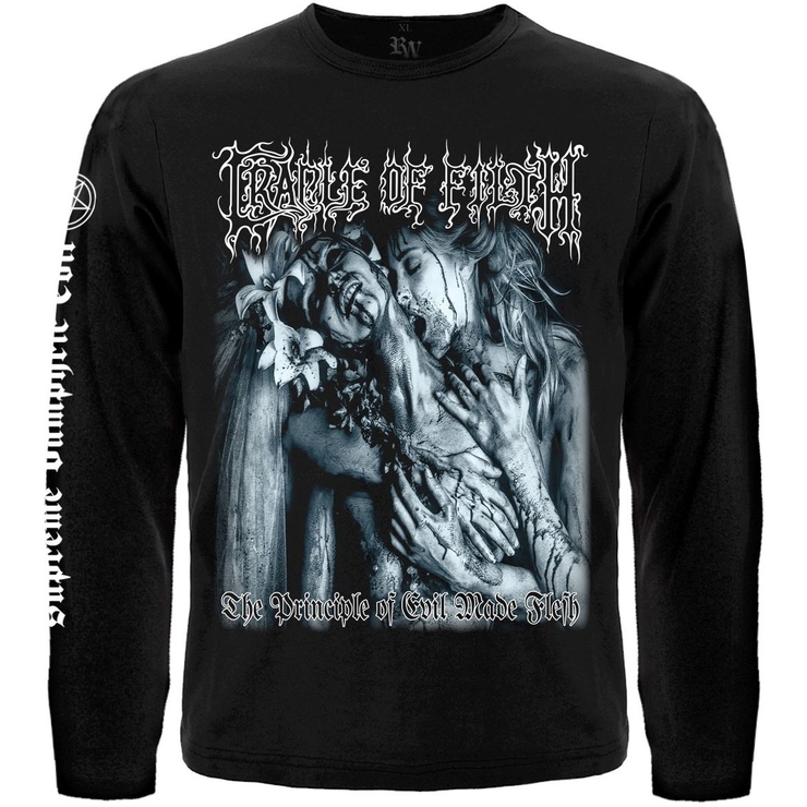 Футболка з довгим рукавом Cradle Of Filth "The Principle of Evil Made Flesh" Футболка з довгим рукавом Cradle Of Filth "The Principle of Evil Made Flesh"