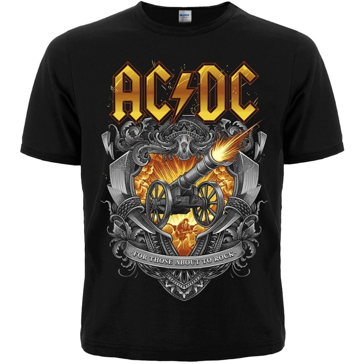 Футболка AC/DC For Those About to Rock (We Salute You) Футболка AC/DC For Those About to Rock (We Salute You)