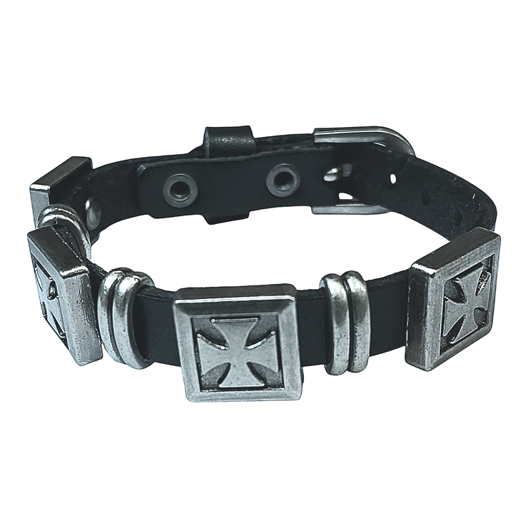 Браслет с железными крестами BL-177 Браслет с железными крестами BL-177