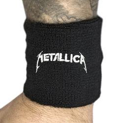 Напульсник махровий METALLICA - LOGO (wol-057) Напульсник махровий METALLICA - LOGO (wol-057)