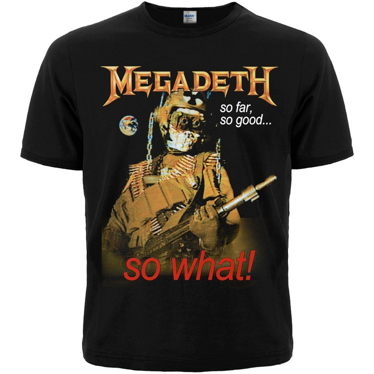 Футболка Megadeth "So Far, So Good... So What!" Футболка Megadeth "So Far, So Good... So What!"