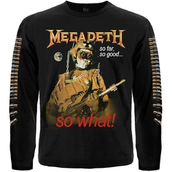 Футболка с длинным рукавом Megadeth "So Far, So Good... So What!"