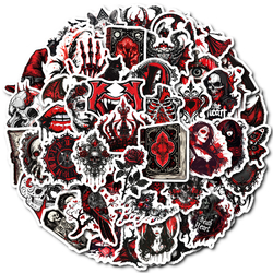 Набор стикеров Death Heart (stk-100), 50 шт.