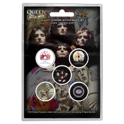 Подарунковий набір значків QUEEN - EARLY ALBUMS (iol-069) Подарунковий набір значків QUEEN - EARLY ALBUMS (iol-069)
