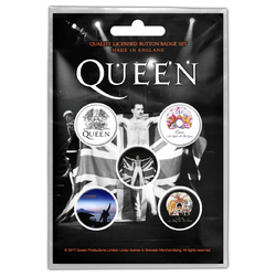 Подарунковий набір значків QUEEN - FREDDIE (iol-070) Подарунковий набір значків QUEEN - FREDDIE (iol-070)