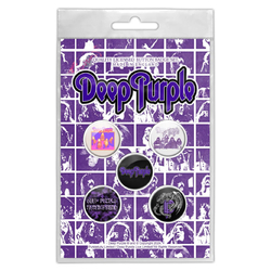 Подарочный набор значков DEEP PURPLE - LOGO (iol-075) Подарочный набор значков DEEP PURPLE - LOGO (iol-075)