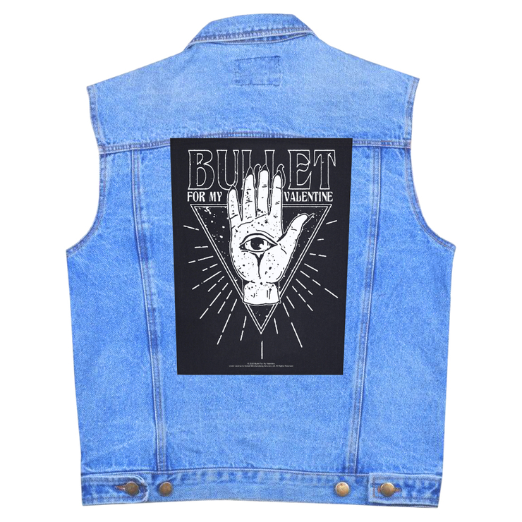Нашивка наспинная катаная BULLET FOR MY VALENTINE - ALL SEEING EYE (olbp-077) Нашивка наспинная катаная BULLET FOR MY VALENTINE - ALL SEEING EYE (olbp-077)