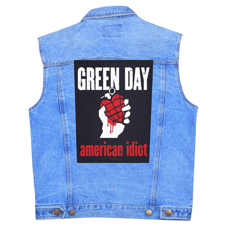 Нашивка наспинна катана GREEN DAY - AMERICAN IDIOT (olbp-079) Нашивка наспинна катана GREEN DAY - AMERICAN IDIOT (olbp-079)