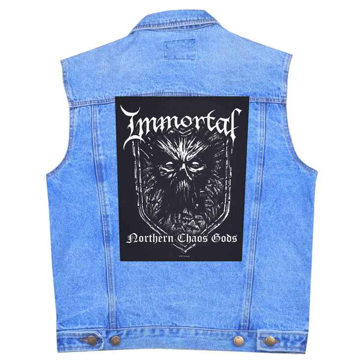 Нашивка наспинна катана IMMORTAL - NORTHERN CHAOS GODS (olbp-071)