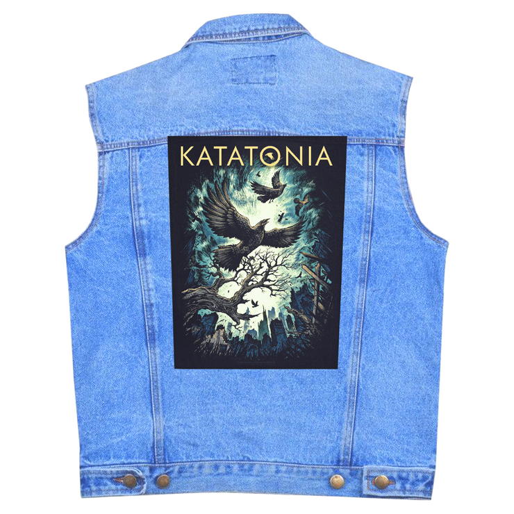 Нашивка наспинна катана KATATONIA - UNCOVER THE SKIES (olbp-105) Нашивка наспинна катана KATATONIA - UNCOVER THE SKIES (olbp-105)