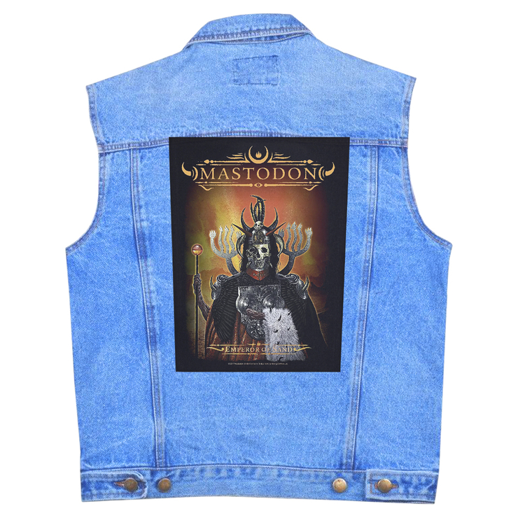 Нашивка наспинна катана MASTODON - EMPEROR OF SAND (olbp-108) Нашивка наспинна катана MASTODON - EMPEROR OF SAND (olbp-108)