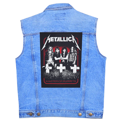 Нашивка наспинная катаная METALLICA - MASTER OF PUPPETS BAND (olbp-080) Нашивка наспинная катаная METALLICA - MASTER OF PUPPETS BAND (olbp-080)