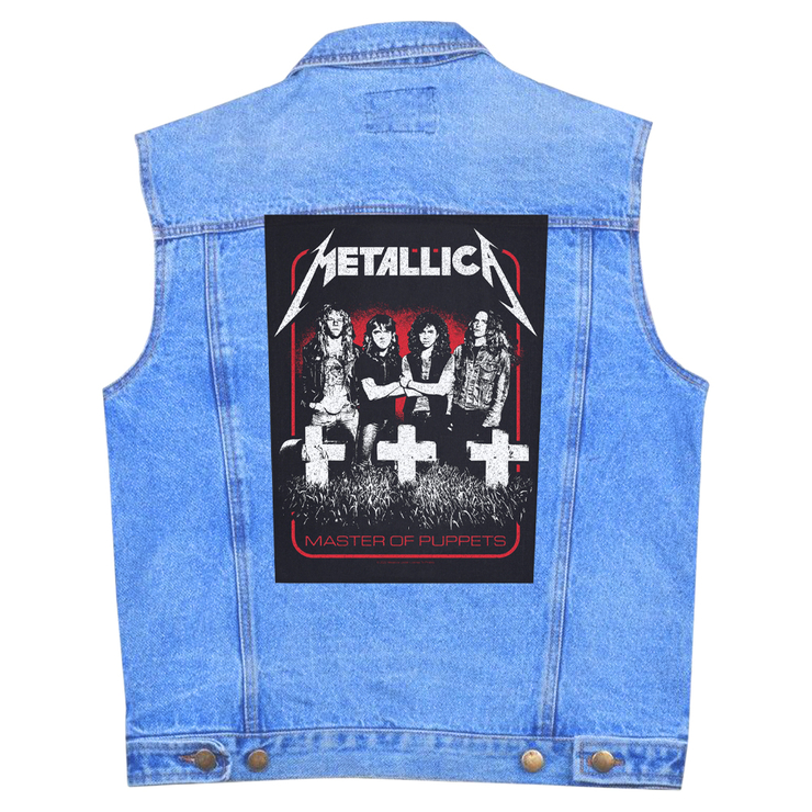 Нашивка наспинна катана METALLICA - MASTER OF PUPPETS BAND (olbp-080) Нашивка наспинна катана METALLICA - MASTER OF PUPPETS BAND (olbp-080)