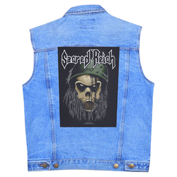 Нашивка наспинная катаная SACRED REICH - OD (olbp-097)