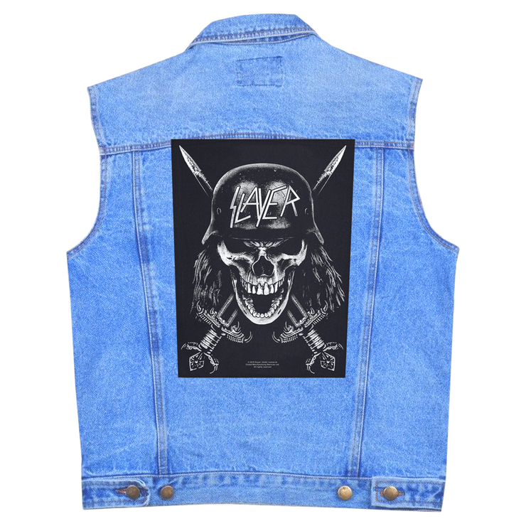 Нашивка наспинная катаная SLAYER - WEHRMACHT (olbp-083) Нашивка наспинная катаная SLAYER - WEHRMACHT (olbp-083)