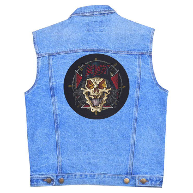 Нашивка наспинная катаная SLAYER - WEHRMACHT CIRCULAR (olbp-100) Нашивка наспинная катаная SLAYER - WEHRMACHT CIRCULAR (olbp-100)