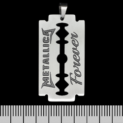 Кулон (ptsb-216) Metallica - Forever, лезо