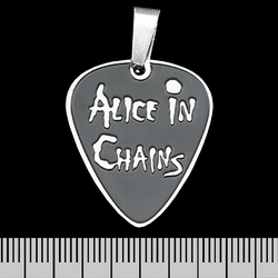 Кулон Alice in Chains, черный медиатор (ptsb-218) Кулон Alice in Chains, черный медиатор (ptsb-218)