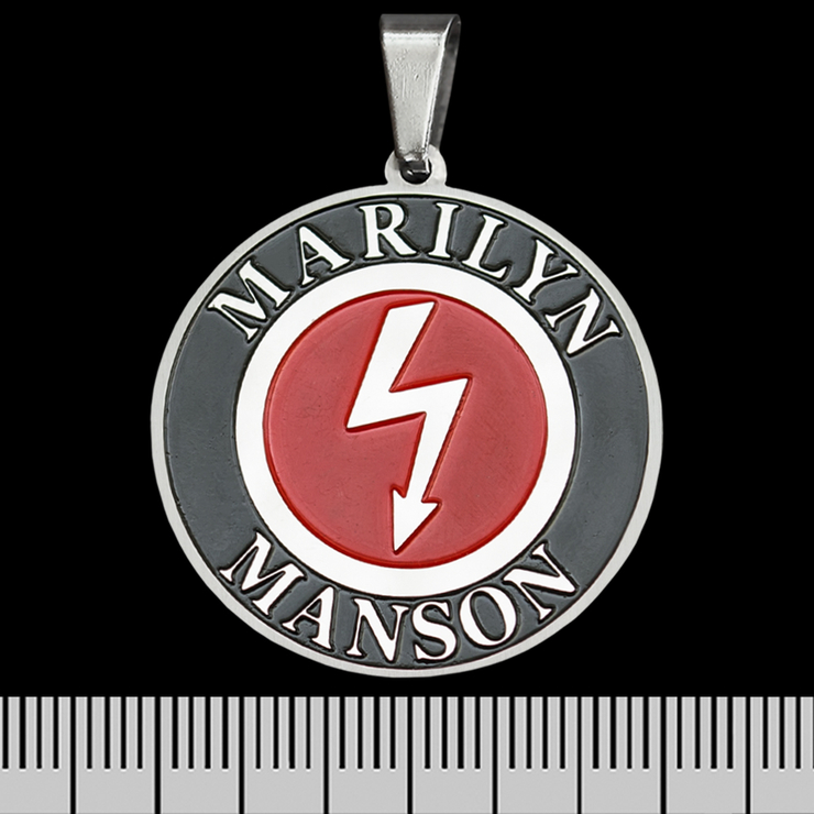 Кулон Marylin Manson "Remix and Repent", медальйон (ptsb-225)