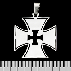 Кулон Железный крест (крест в кресте), фигурный (ptsb-234)