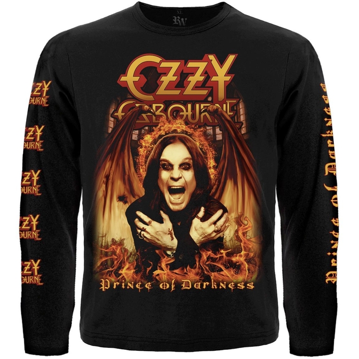 Футболка з довгим рукавом Ozzy Osbourne - Prince of Darkness Футболка з довгим рукавом Ozzy Osbourne - Prince of Darkness