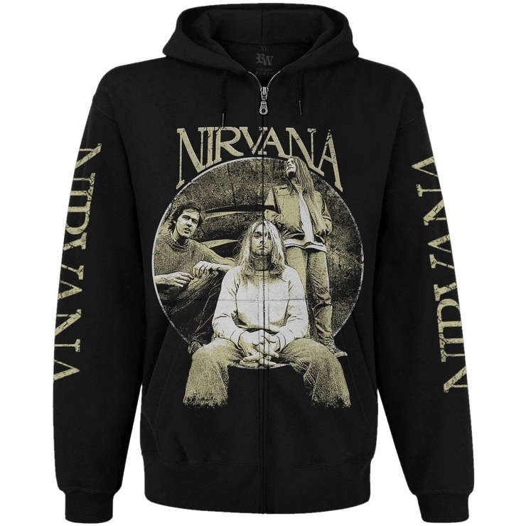 Худи Nirvana (band) на молнии Худи Nirvana (band) на молнии