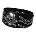 Браслет с пиратским черепом и цепочками (bpu-035) Браслет с пиратским черепом и цепочками (bpu-035)