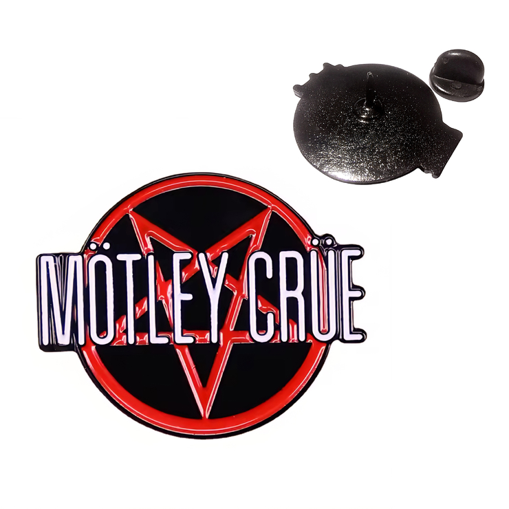 Пін Motley Crue (red pentagram) (pncn-034) Пін Motley Crue (red pentagram) (pncn-034)