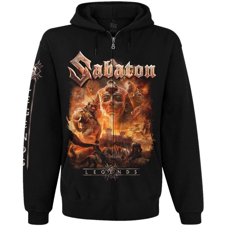 Худі Sabaton "Legends" на блискавці Худі Sabaton "Legends" на блискавці