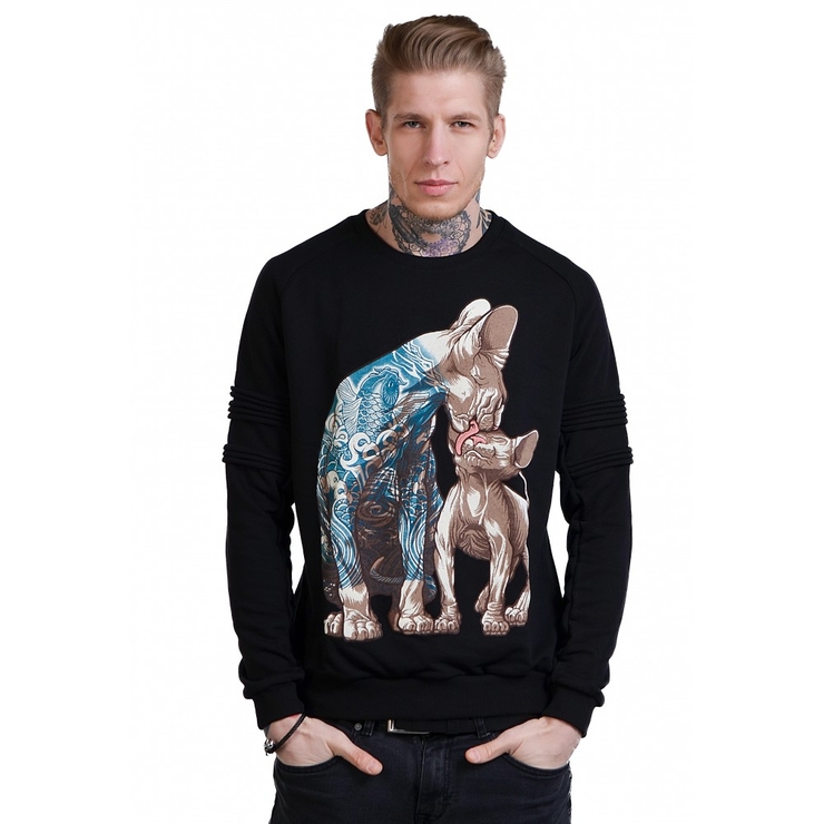 Світшот Urbanist з котом в татуюваннях Світшот Urbanist з котом в татуюваннях