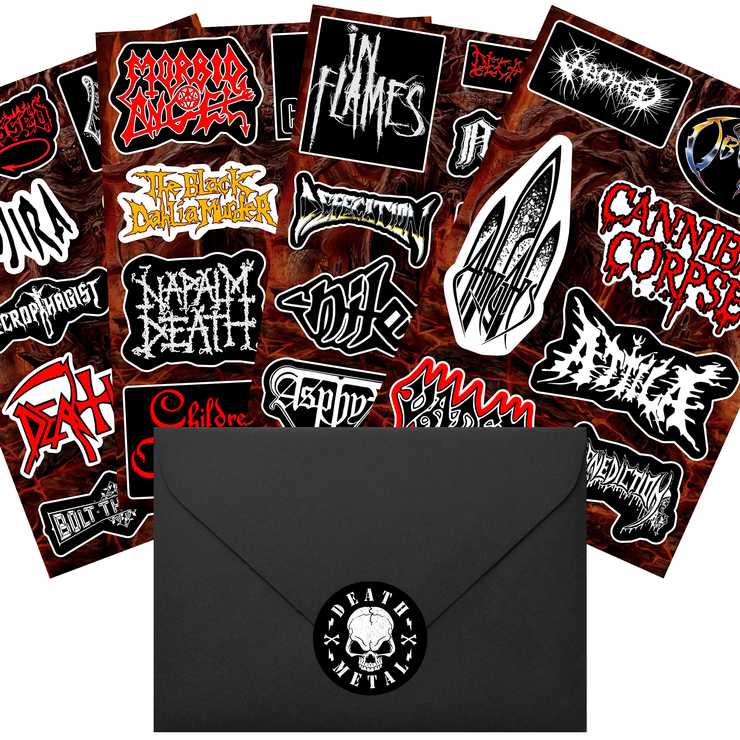 Подарочный набор стикерпаков Death Metal gsp-007 Подарочный набор стикерпаков Death Metal gsp-007