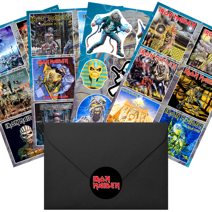 Подарунковий набір стікерпаків Iron Maiden gsp-009 Подарунковий набір стікерпаків Iron Maiden gsp-009