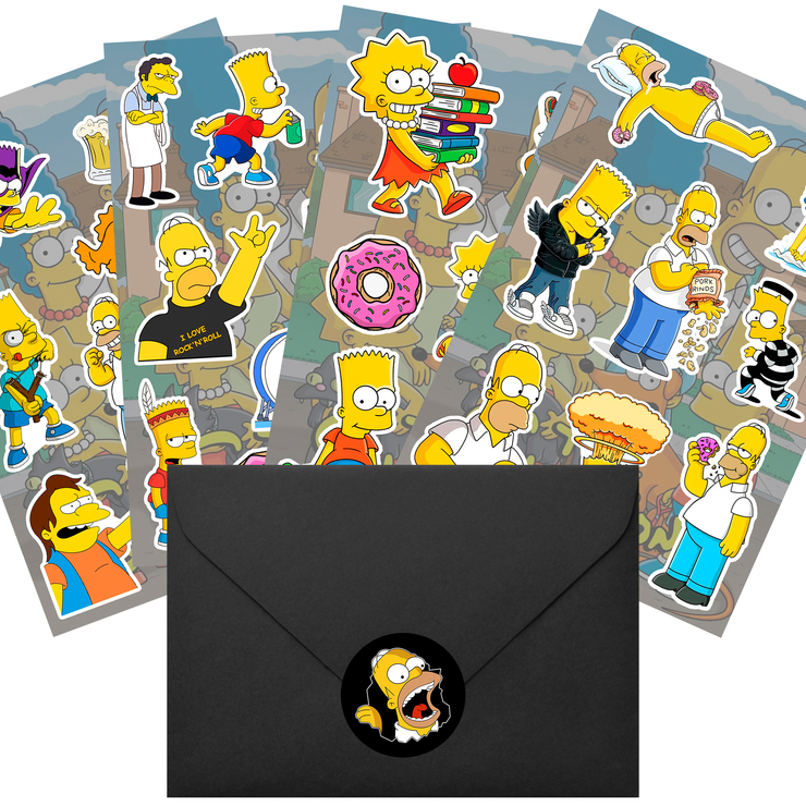 Подарочный набор стикерпаков The Simpsons gsp-022 Подарочный набор стикерпаков The Simpsons gsp-022